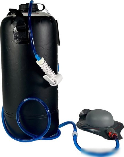 Душ походный AfishTour 10L Camp Shower Bag PVC 500D 516140 (черный)