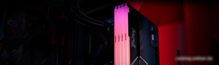 Оперативная память Kingston FURY Beast RGB 2x16ГБ DDR4 3200 МГц KF432C16BB2AK2/32