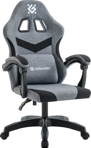 Игровое (геймерское) кресло Defender Runa (серый/черный)