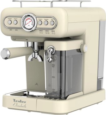 Рожковая кофеварка Tesler ECM-250 beige