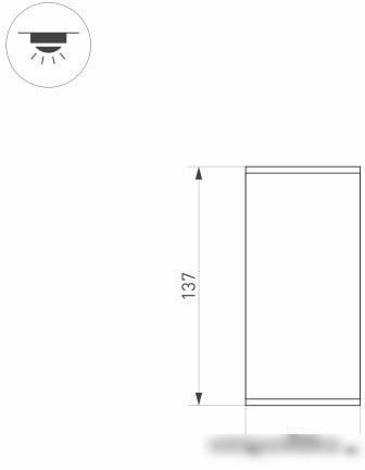 Спот Arlight LGD-FORMA-SURFACE-R90-12W Warm3000 029971