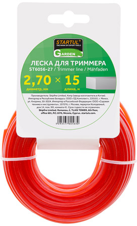 Леска для триммера Startul ST6056-27