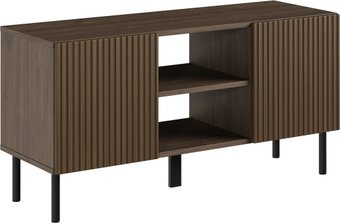 Тумба Black Red White York KOM2D (орех селект темный/эвкалипт испанский)