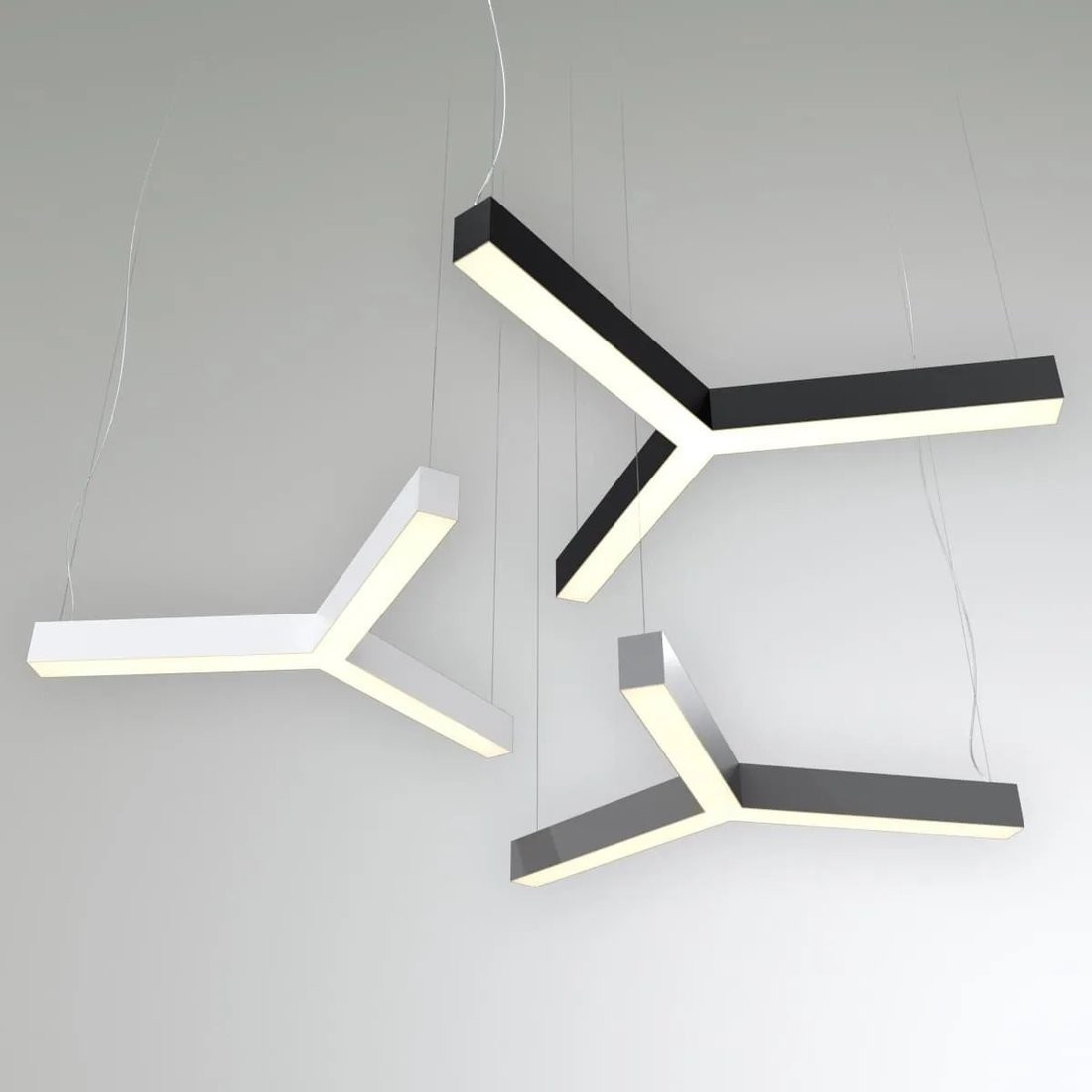 Подвесная люстра Arlight SP-Rays-3-Hang-5050-510-35W Day4000 049207