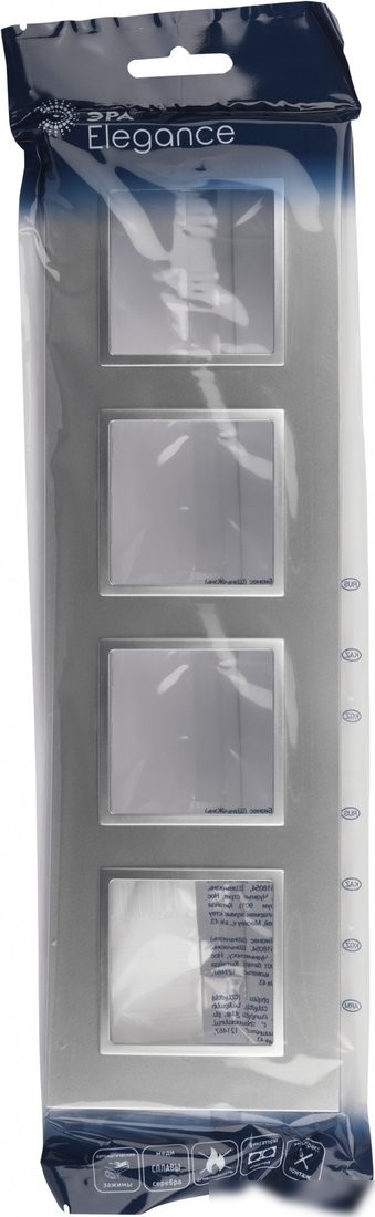Рамка ЭРА Elegance 14-5014-03 Classic Б0060588 (алюминий)