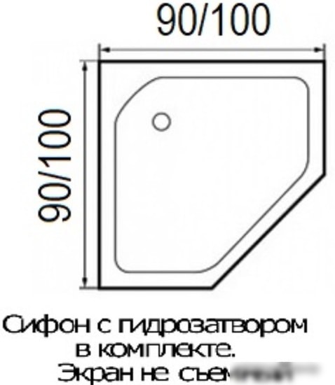 Душевая кабина River Penta 90