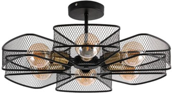 Люстра средней высоты Arte Lamp Maasym A7044PL-6BK