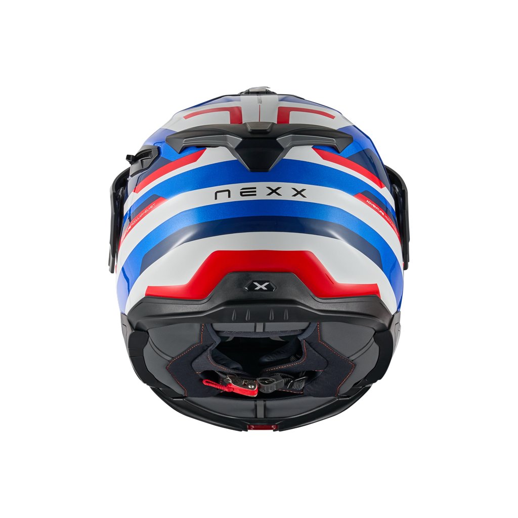 Мотошлем Nexx Helmets X.LFC Westbound (M, синий/красный)