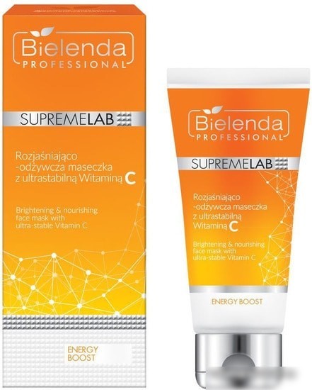 Bielenda Маска кремовая Supremelab Energy Boost Питательная с вит. C 70мл