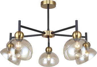 Люстра средней высоты Escada 2109/5P (Black/Brass)