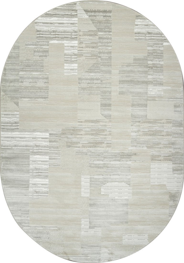 Ковер для жилой комнаты Merinos Sirius F190-OVAL-CREAM-NATURAL (2.5x3.5)