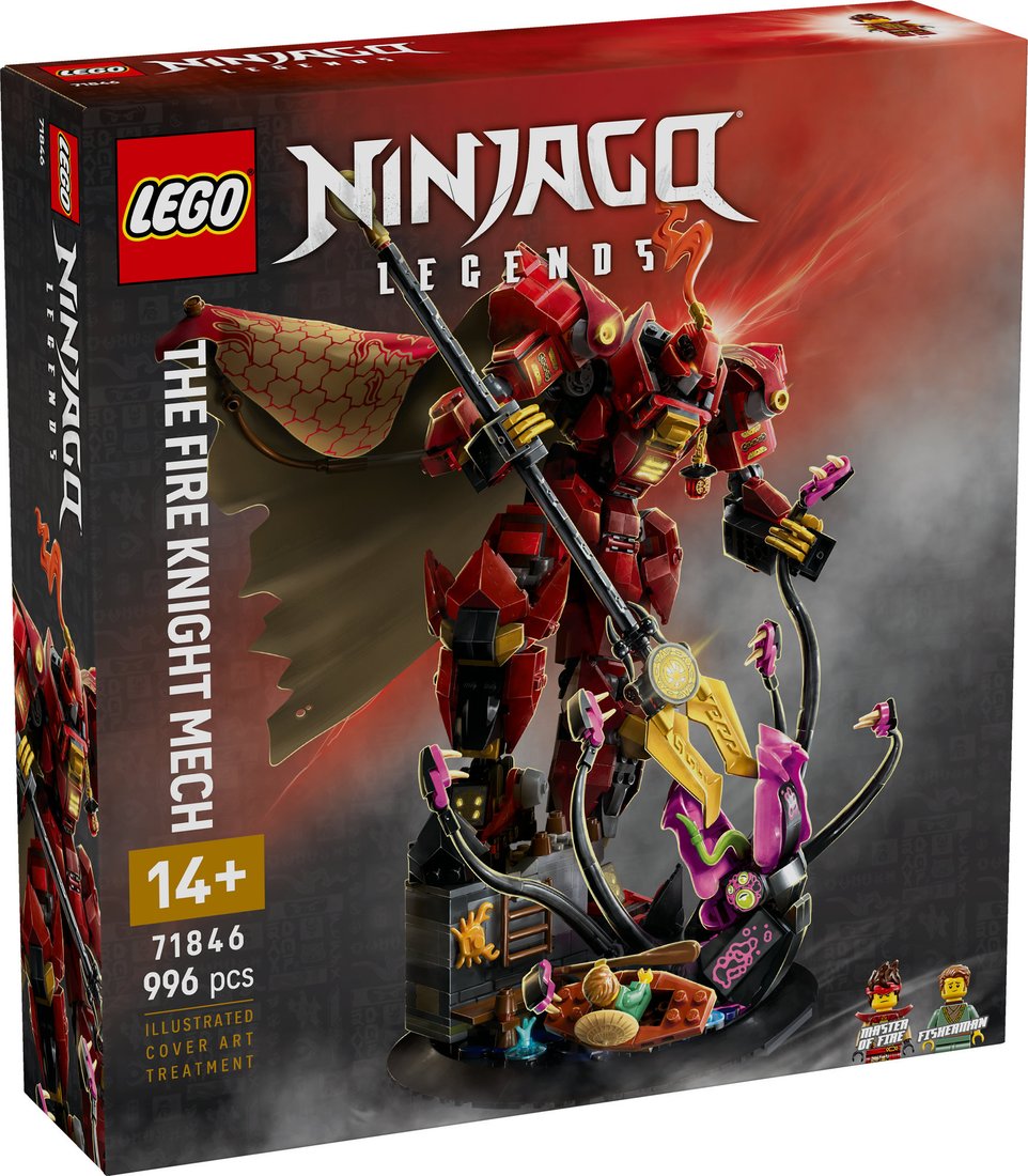 Конструктор LEGO Ninjago 71846 Боевой робот Рыцарь огня