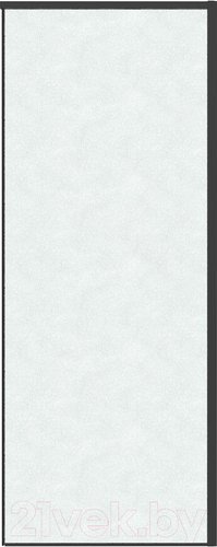 Душевая стенка Grossman Galaxy 100х195 200.K33.01.100.21.02 (черный матовый/стекло шиншилла)