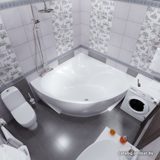 Ванна Triton Сабина 160x160 (с каркасом)
