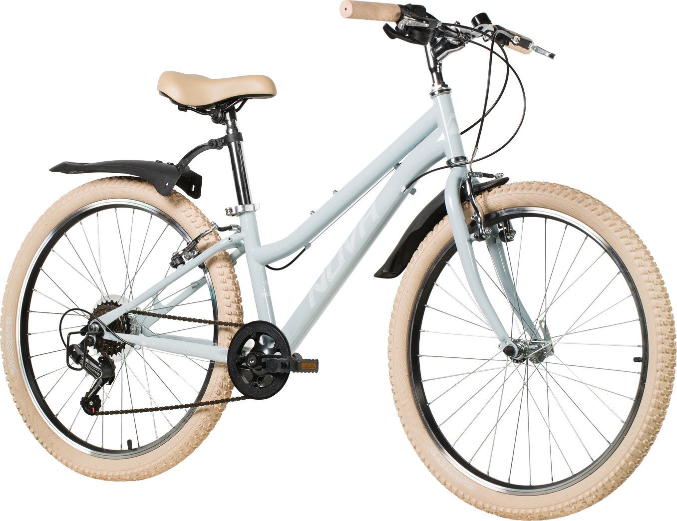 Детский велосипед Novatrack Jenny 24 24SHV.JENNY.12BL6 (голубой, разобранный)