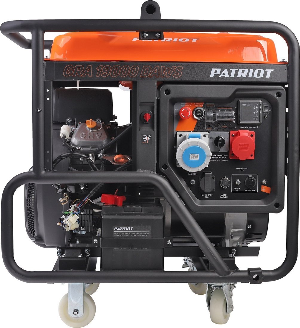 Бензиновый генератор Patriot GRA 19000 DAWS