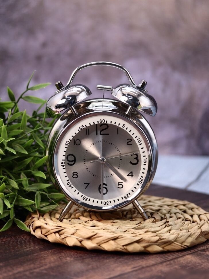 Настольные часы ILikeGift Wake up clock 860-02 (серый)