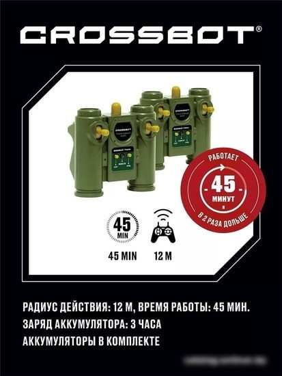 Танк Crossbot Танковый Бой Т-34 и King Tiger 870622