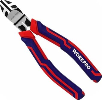 Кусачки боковые (бокорезы) Workpro 180мм WP231104