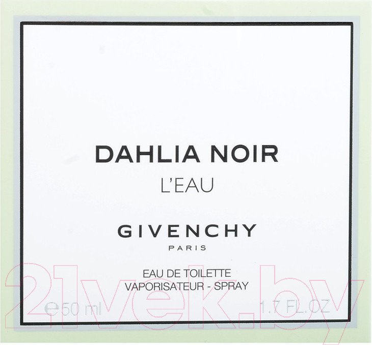 Туалетная вода Givenchy Dahlia Noir L'eau EdT (50 мл)
