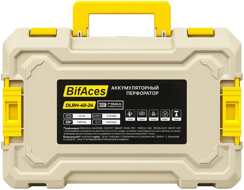 Перфоратор BifAces DLRH-40-24 (с 1-им АКБ, кейс)