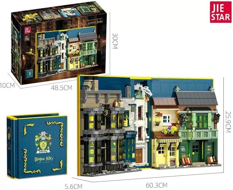 Конструктор JIE-STAR Книга Аллея Диагонов часть 2 JJ9058