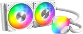 Жидкостное охлаждение для процессора Montech HyperFlow ARGB 240 (белый)