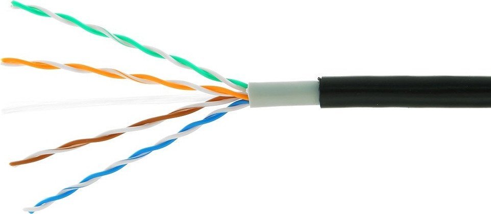 Кабель Cablexpert UPC-5051E-4-CU-OUT/100 (100 м, черный)
