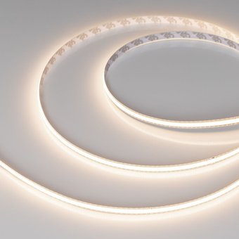 Светодиодная лента COB Arlight 11W/m 544Led/m CSP теплый белый 5M COB-X544-8mm 24V Warm3500 043415