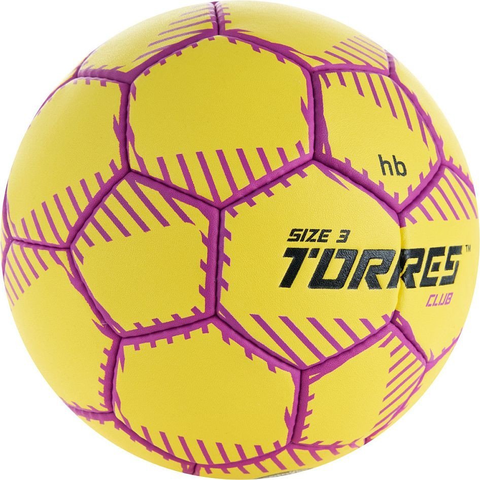Мяч Torres Club H32433 (размер 3, желтый)