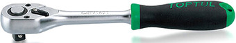 Вороток с трещоткой Toptul 1/2" 72зуб. 265мм CJBM1627