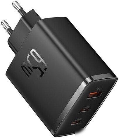 Сетевое зарядное Baseus Cube Pro 3 Ports Fast Charger 65W P10152301113-00 (черный)