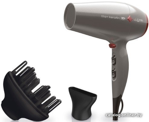 Фен GA.MA Diamond 3D Titan Keratin