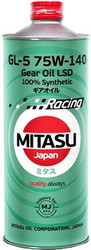 Трансмиссионное масло Mitasu MJ-414 RACING GEAR OIL GL-5 75W-140 LSD 100% Synthetic 1л