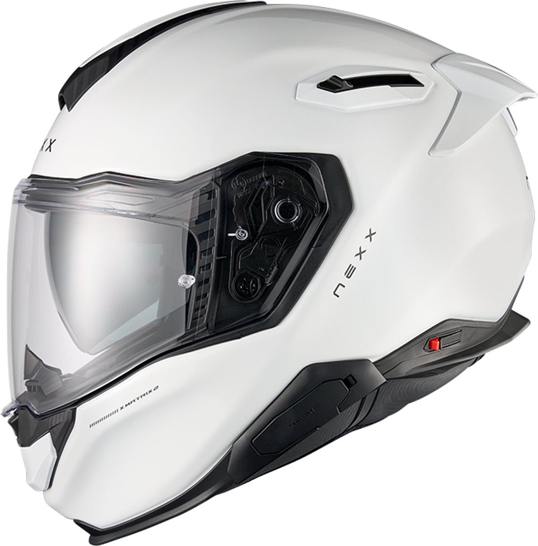 Мотошлем Nexx Helmets X.TR Plain (M, белый)