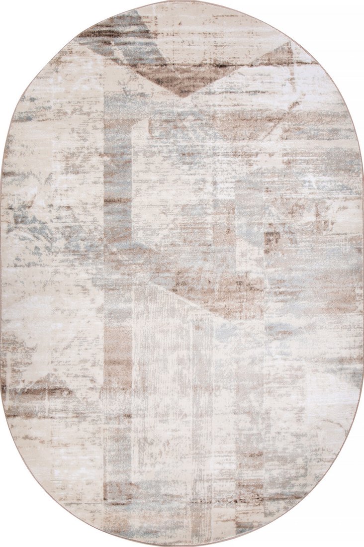 Ковер для жилой комнаты Merinos Valencia Deluxe D949-OVAL-CREAM (2x4)