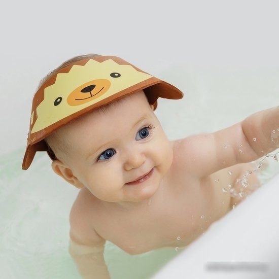 Козырек для мытья головы Roxy Kids Коричневый ёжик