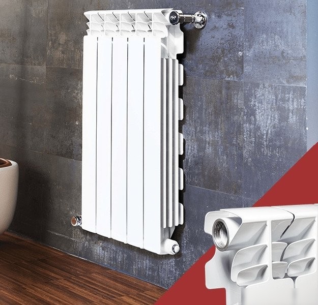Биметаллический радиатор Fondital Alustal Bimetal Super 500/100 (10 секций)