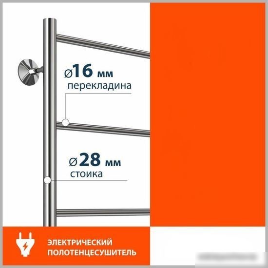 Полотенцесушитель Stelmix ЭПС П4 400x600