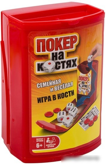 Настольная игра Фортуна Покер на костях Ф93359