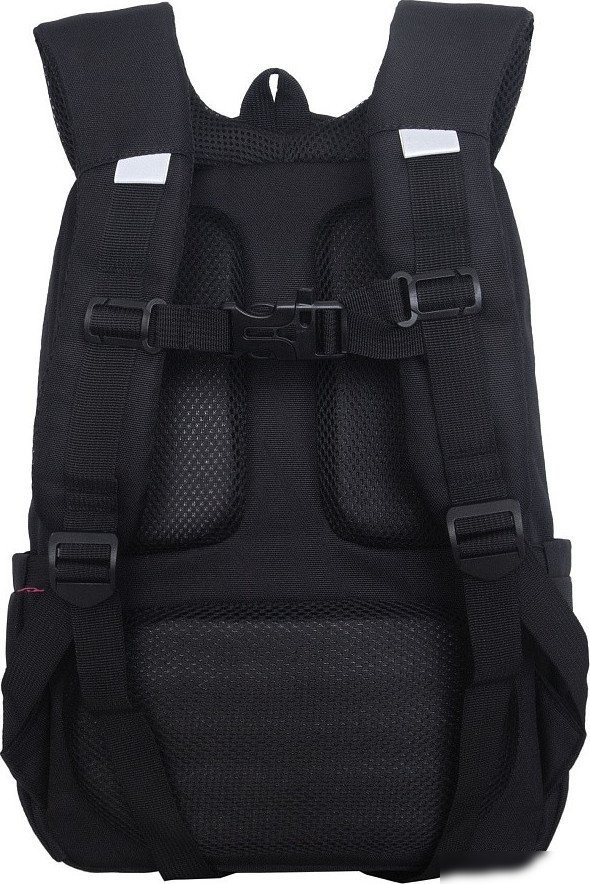 Школьный рюкзак Grizzly RG-666-5 (черный/розовый)
