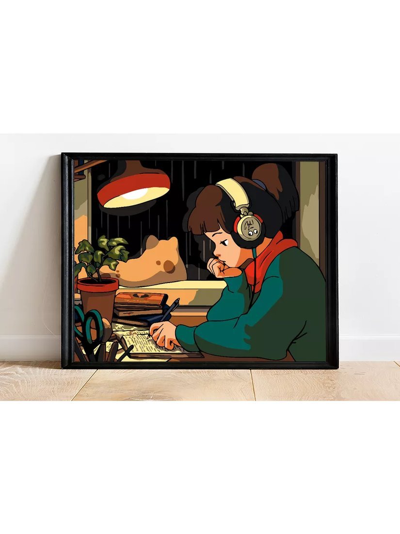 Картина по номерам PaintLine Lofi Girl PL-00322