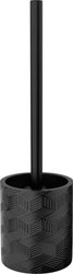 Ершик для унитаза FORA Delicate Black FOR-DLB025