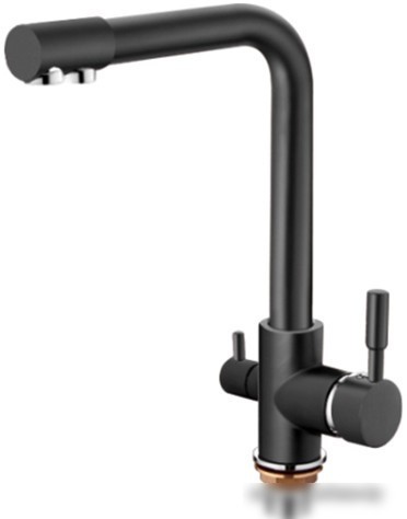 Смеситель Ledeme H55 L4055B-3 (черный матовый) Смеситель Ledeme H55 L4055B-3 (черный матовый)