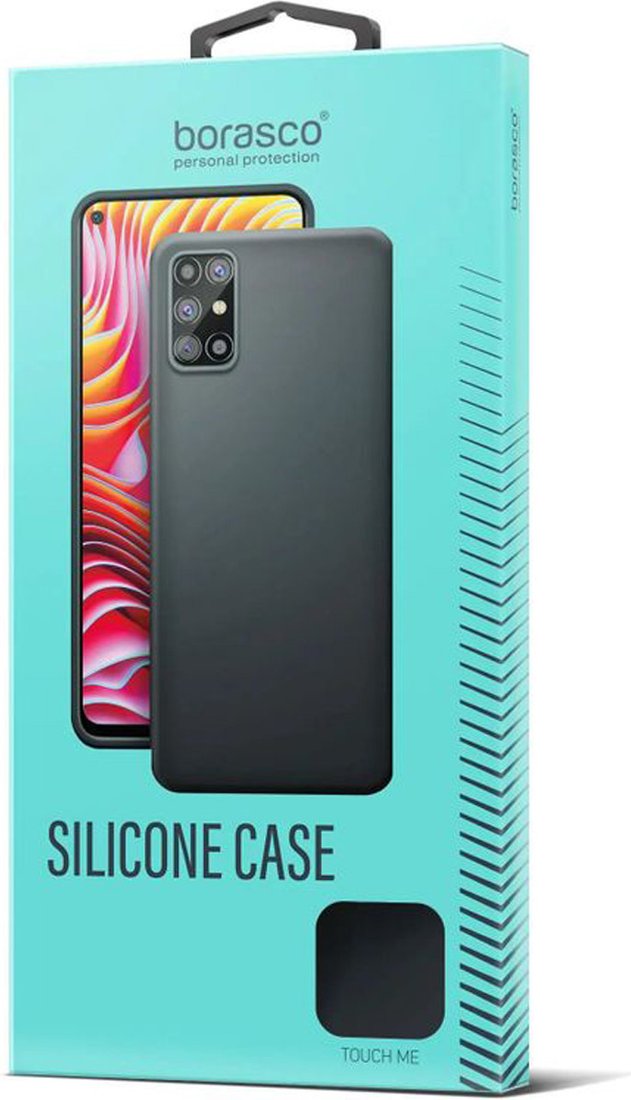 Чехол для телефона BoraSCO Silicone Case для Itel Vision 1 Pro 40849 (черный)