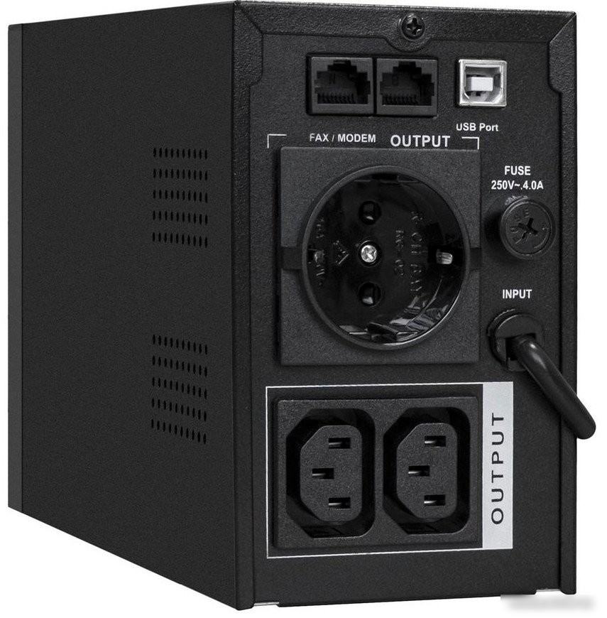Источник бесперебойного питания ExeGate Power Smart ULB-1000.LCD.AVR.2SH EX292791RUS