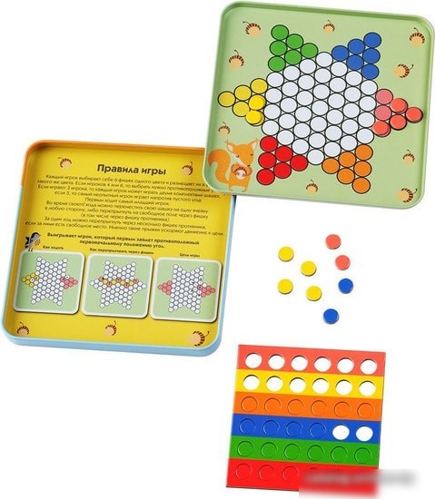 Настольная игра Bumbaram Китайские шашки IM-1013