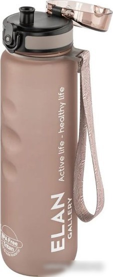 Бутылка для воды Elan Gallery Style Matte 1л 280161 (капучино)