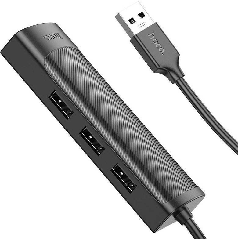 USB-хаб Hoco HB42 USB Type-A (3 x USB 2.0, 1.2 м)
