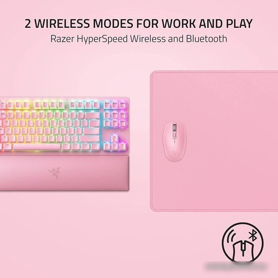 Игровая мышь Razer Orochi V2 Quartz Pink